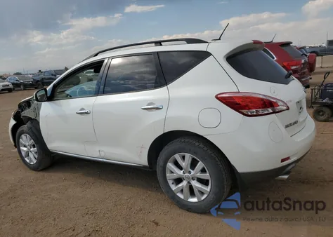 2013 Nissan Murano S из США, поврежденный, VIN JN8AZ1MW7DW320034